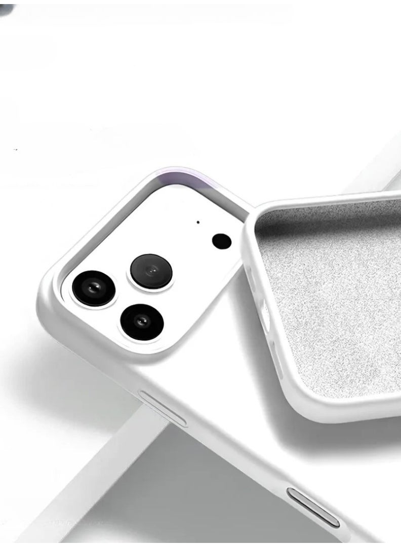 iPhone 17 Pro Case Silky Soft Touch Full-Body Protection Cover For iPhone 17 Pro Anti-Scratch Shockproof Phone Case with Microfiber Lining Cover For iPhone 17 Pro - Image 3